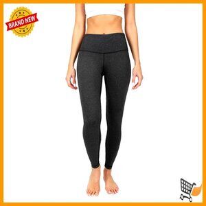 High Waist Tummy Control 7/8 Yoga Leggings Workout Pants Power Flex Fabric